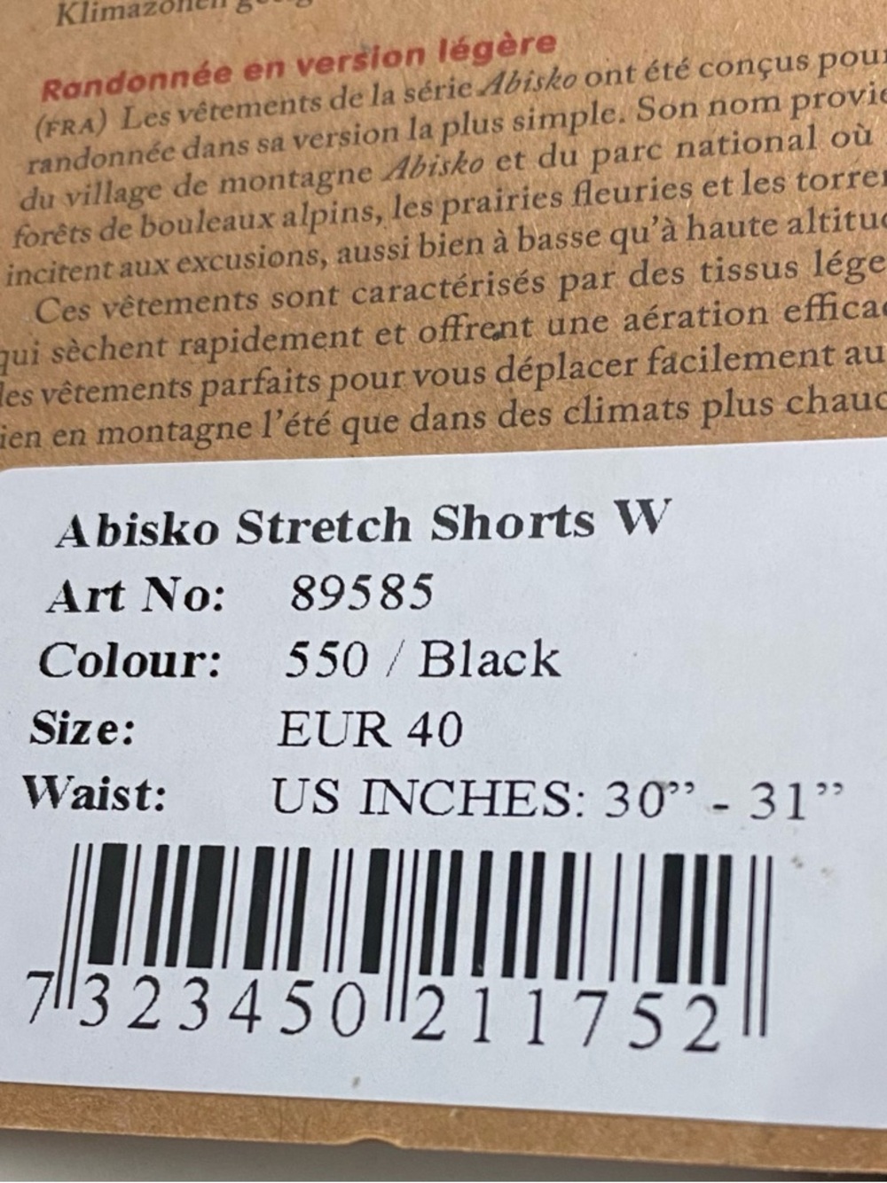 Fjallraven Abisko Stretch Shorts - Picture 6 of 6